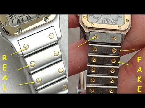 cartier watch real vs fake|knockoff cartier watches.